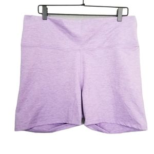 Core 10 Lilac Heather High Waist Yoga Short 2XL